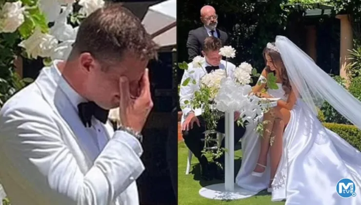 Yılın sosyete düğünü: Eski model, ‘Kamyoncular kralı’nın torunuyla evlendi… Gelin yürüdü, damat ağladı