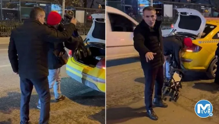 Yolcu seçen taksiciye trafikten men ve para cezası