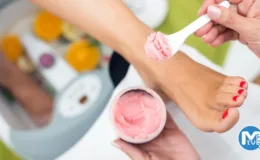 Yumuşacık yapıp güzelleştiren zencefil ve zeytinyağlı ayak balmı tarifi