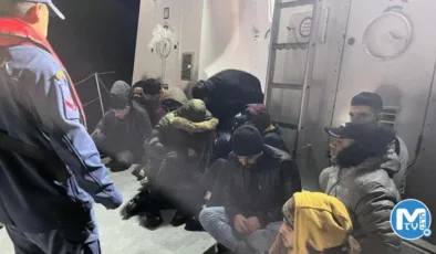 Yunanistan’ın ittiği 13 düzensiz göçmen Bodrum’da kurtarıldı