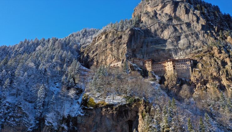 Trabzon’a gelenlerin ilk rotası Sümela Manastırı