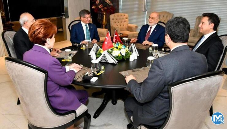 6’lı Masa liderleri kritik zirve öncesi ortak bir video yayınladı: Milletimiz için buradayız