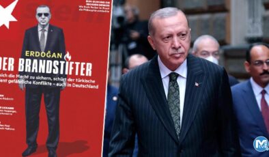 Alman Stern dergisinden skandal Erdoğan kapağı