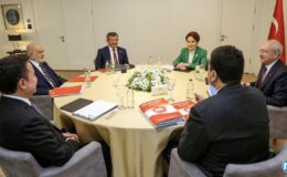 Altılı masada ortak aday mesaisi