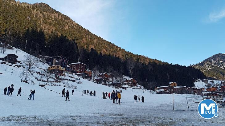 Ayder Yaylası’nda kış turizm sezonu başladı