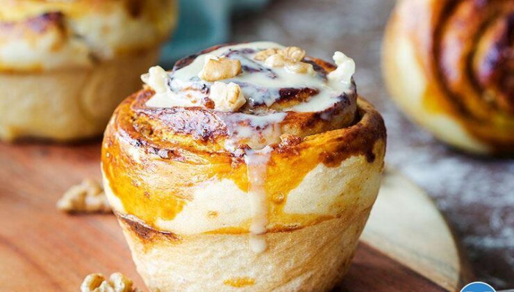 Bal Kabaklı Kremalı Çörek