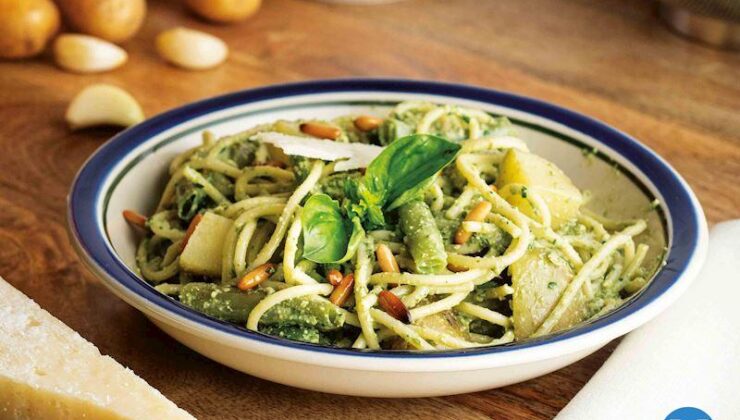 Cenova Usulü Pestolu Makarna