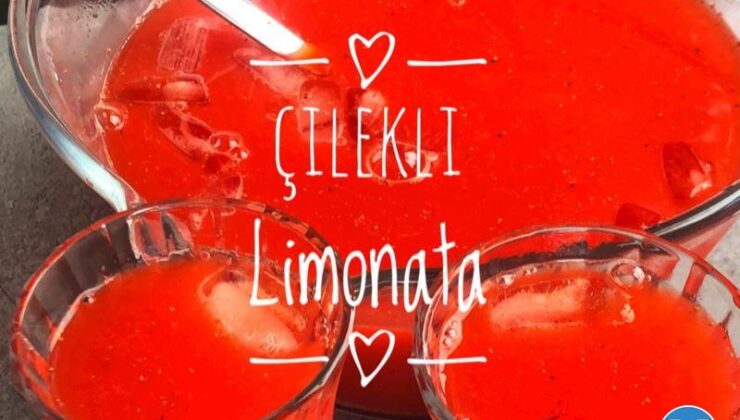 Çilekli Limonata