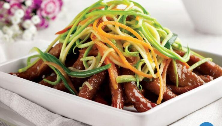 Çin Usulü Sebzeli Bonfile