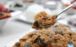 DİBLE FASULYELİ PİLAV