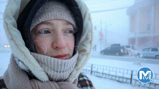 Dünyanın en soğuk şehrinde termometreler eksi 50 dereceyi gösterdi: Lahana gibi giyinin