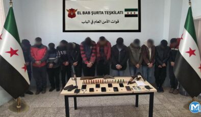 El Bab’da DEAŞ operasyonu: 16 üye yakalandı
