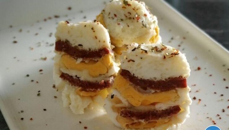 Fincanda Sucuklu Kaşarlı Yumurta