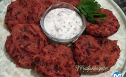 Fırında Pancarlı Falafel Köftesi