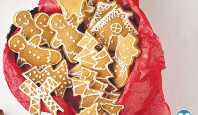 Glazürlü Gingerbread Yılbaşı Kurabiyeleri