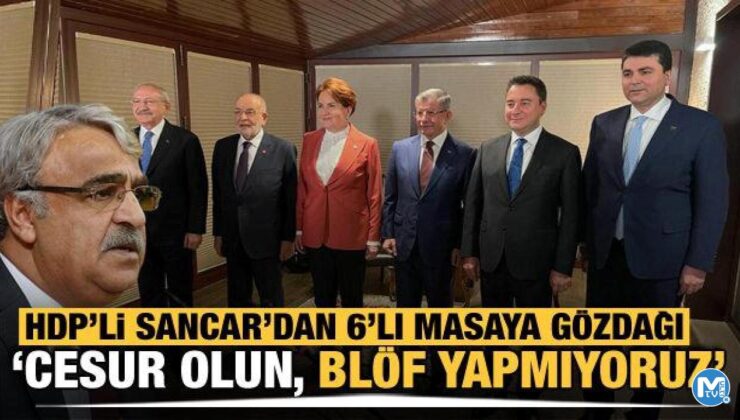 HDP’den ittifak ortaklarına gözdağı: Cesur olun, blöf yapmıyoruz