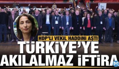 HDP’li vekil Türkiye’ye soykırım iftirasında bulundu