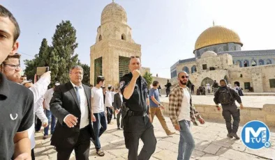 Irkçı bakan Aksa’yı bastı: Aşırı sağcı Ben-Gvir’den provokasyon