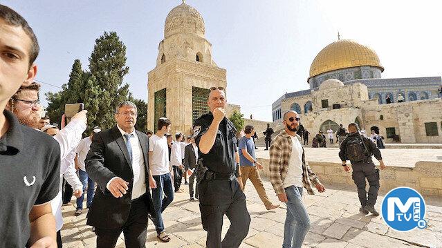 Irkçı bakan Aksa’yı bastı: Aşırı sağcı Ben-Gvir’den provokasyon