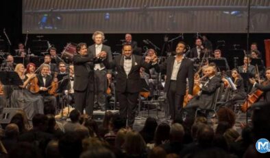 İstanbul’da dünyaca ünlü üç tenor aynı sahnede buluştu