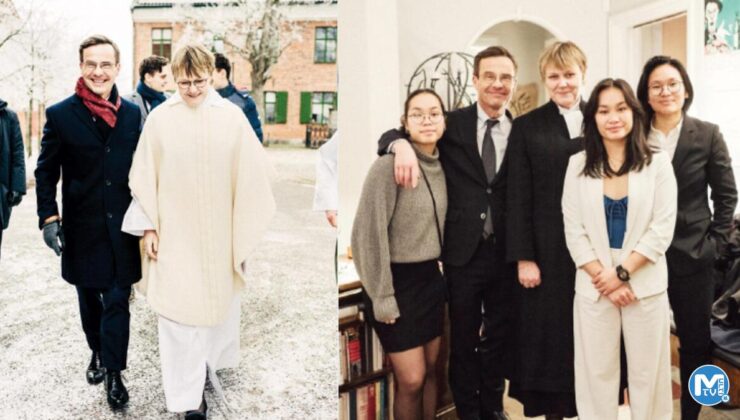 İsveç Başbakanı’nın karısı rahip oldu