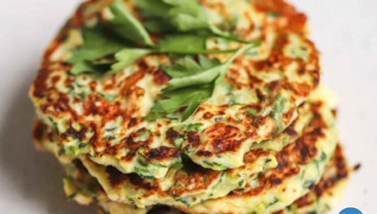 Kabaklı Beyaz Peynirli Pankek