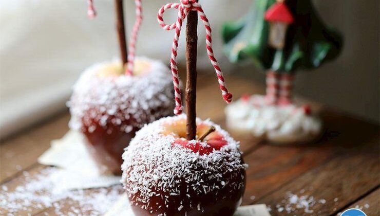 Karamelli Elma Şekeri