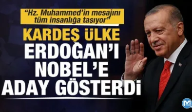 Kardeş ülke Pakistan, Erdoğan’ı Nobel’e aday gösterdi