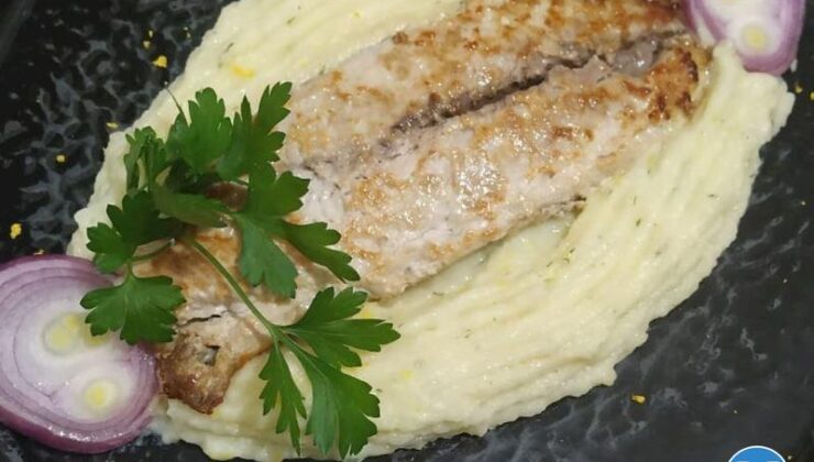 Kereviz Püresinde Portakal Soslu Palamut