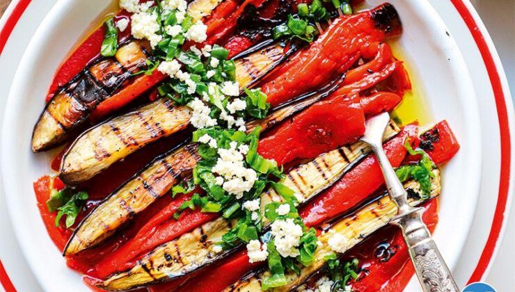 Köz Biberli Izgara Patlıcan Mezesi