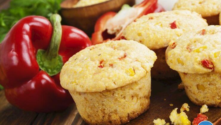 Köz Biberli Peynirli Muffin