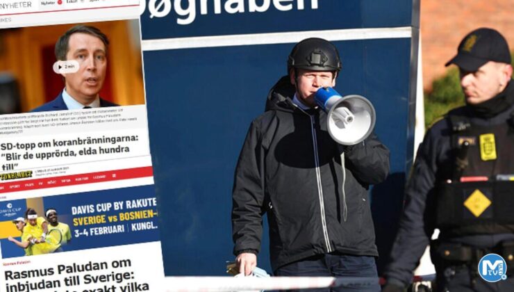 Kur’an-ı Kerim yakılmasıyla ilgili akılalmaz sözler ‘Üzüldüyseler 100 tane daha yakın’