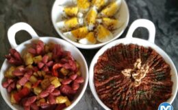 Kuru Domates Ezmesi, Sosisli Patates, Baharatlı Yumurta