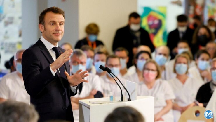 Macron, Fransa sağlık sisteminde büyük eksiklikler olduğunu kabul etti