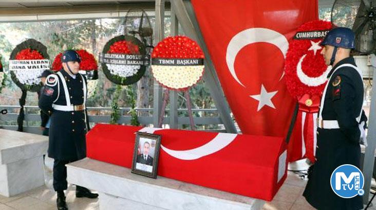Mersin’deki kazada şehit olan Uzman Çavuş Eren Öztürk, toprağa verildi