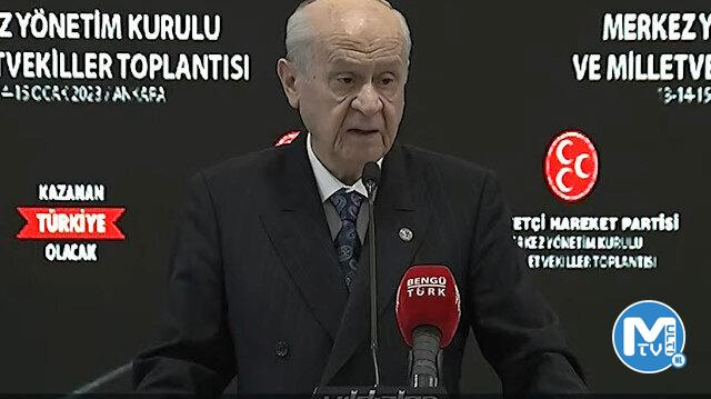 MHP lideri Bahçeli’den altılı masaya çağrı: Vakit varken vazgeçin gelin aday olarak Erdoğan’ın etrafında birleşelim
