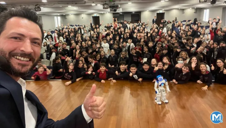 Öğrenciler teknoloji uzmanlarıyla buluştu