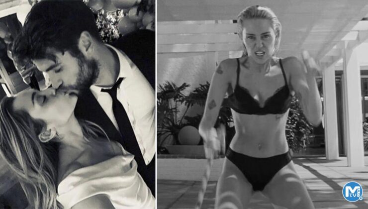 Önce Shakira şimdi de Miley Cyrus: Eski aşkına şarkı yazan rekorları altüst ediyor!