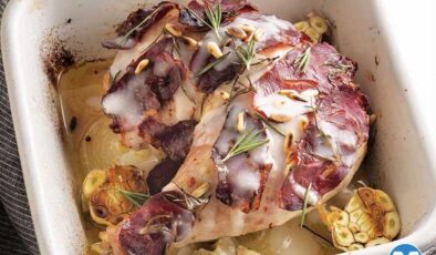 Pastırmalı Ve Sirke Soslu Hindi But