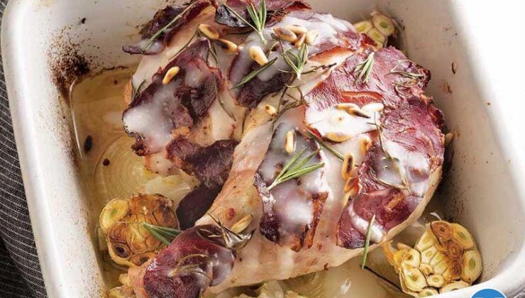 Pastırmalı Ve Sirke Soslu Hindi But