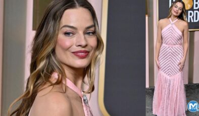 Pembe… Gönlümüz sende! Bu tercihiyle gecenin en parlak yıldızı oldu