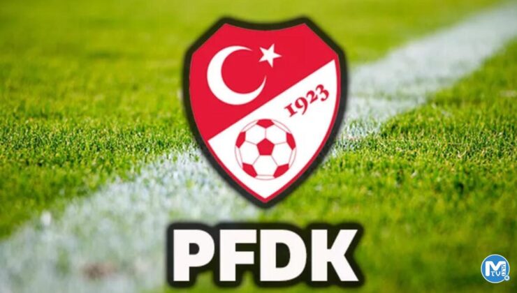 PFDK, 3 büyüklere ceza yağdırdı