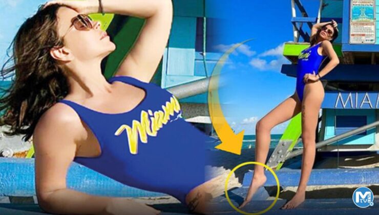 Photoshop mu? Çekim açısı mı? Bu nasıl ayak Simge!