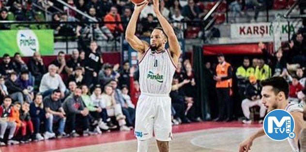 Pınar Karşıyaka forması giyen Jaylon Brown 3 sayı rekoru kırdı