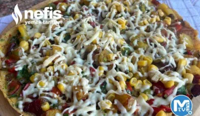 Pizza Tadında Patatesli Yumurta
