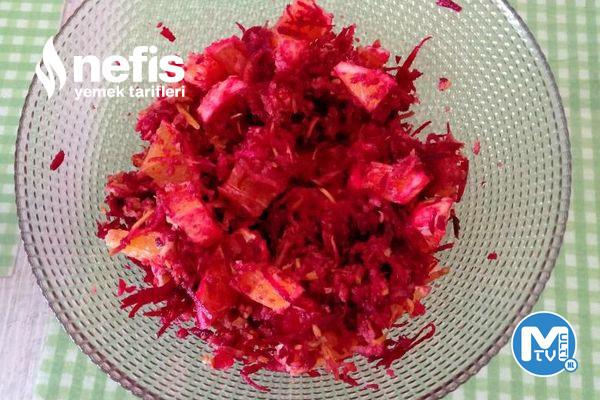 Portakallı Ayvalı Pancar Salatası