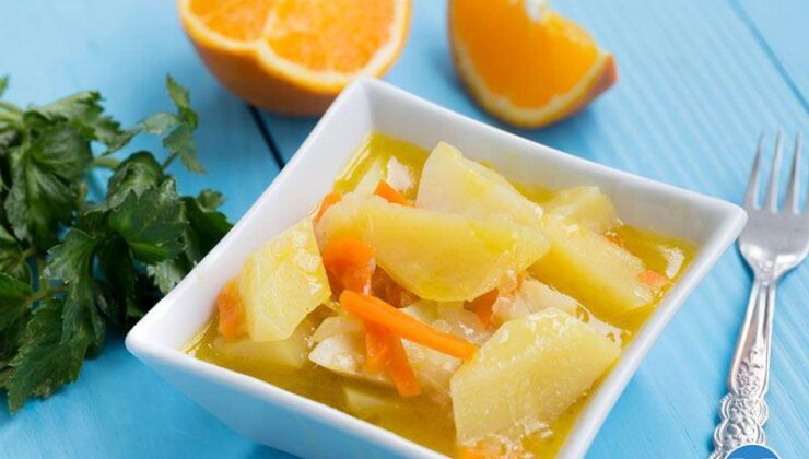 Portakallı Kereviz Yemeği