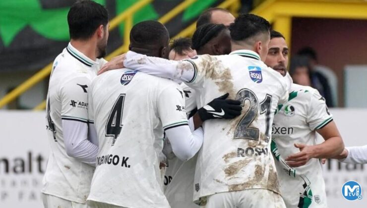 Sakaryaspor 90+4’te kazandı