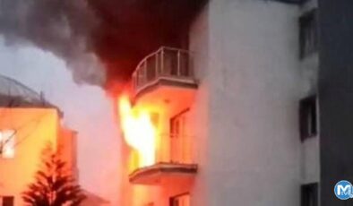 Şarjda bırakılan cep telefonu yangına neden oldu