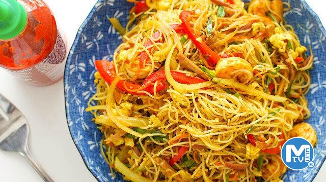 Singapur Noodle nedir? Nasıl yapılır?